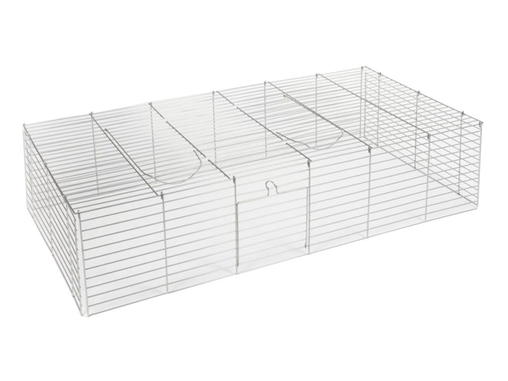 Klec pro hlodavce KERBL MAXI BALDO TWIN, dvoupatrová