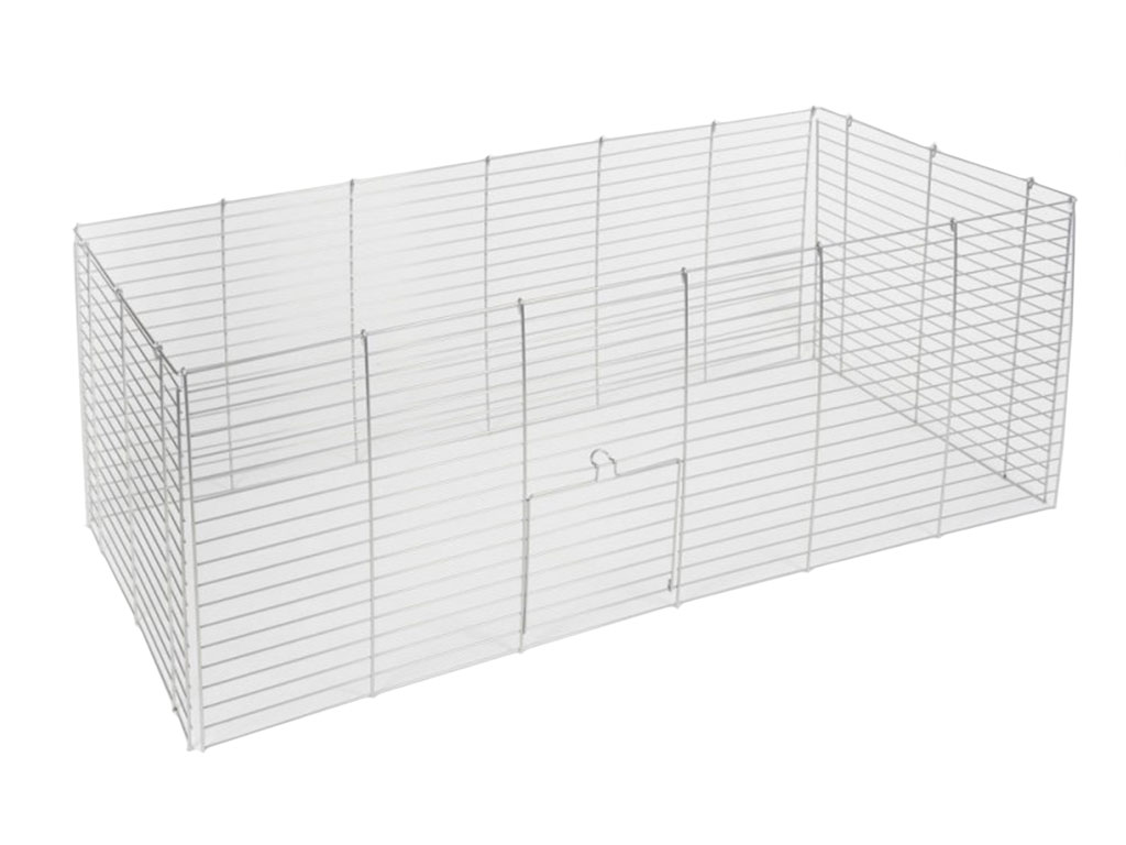 Klec pro hlodavce KERBL MAXI BALDO TWIN, dvoupatrová