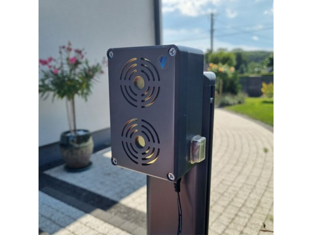 Vodotěsný, ultrazvukový odpuzovač na kuny, myši a potkany VIANO OD9