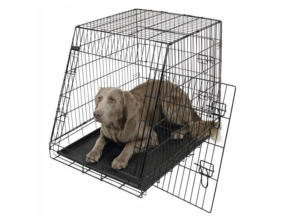 Přepravní box, klec pro psa do auta KERBL 75x52x61 cm