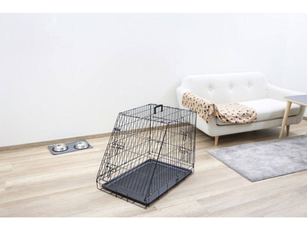 Přepravní box, klec pro psa do auta KERBL 75x52x61 cm