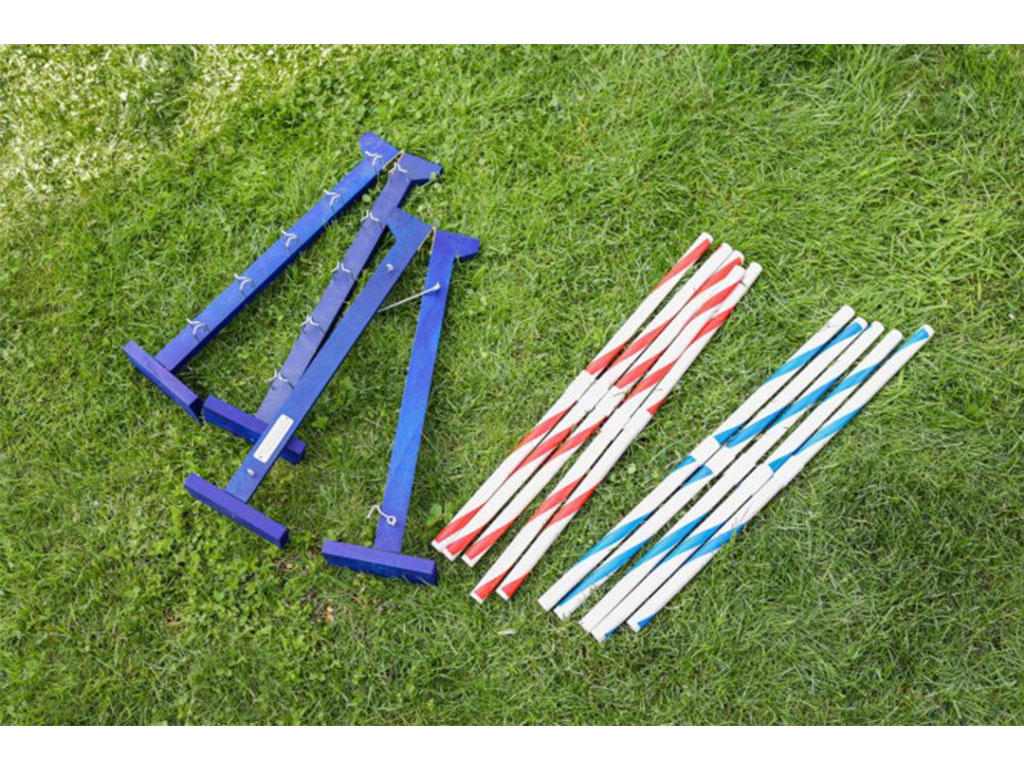 Agility vysoká překážka pro králíky a jiné hlodavce KERBL KOMBO JUMP 49x62cm