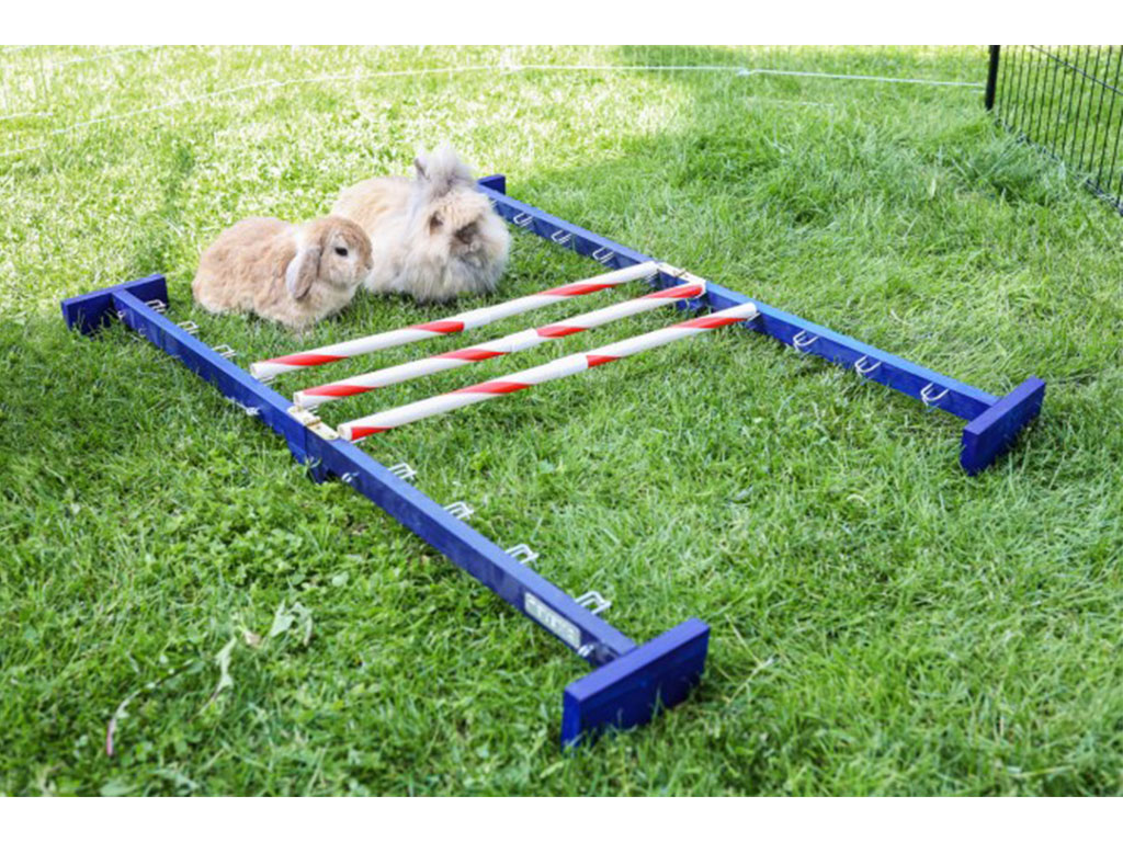 Agility vysoká překážka pro králíky a jiné hlodavce KERBL KOMBO JUMP 49x62cm