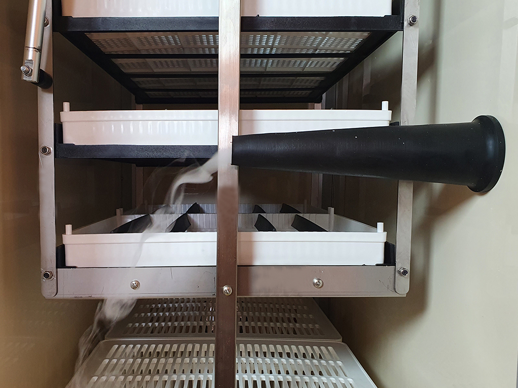 Plně automatická líheň na vejce CIMUKA HB500C AUTOMATIC