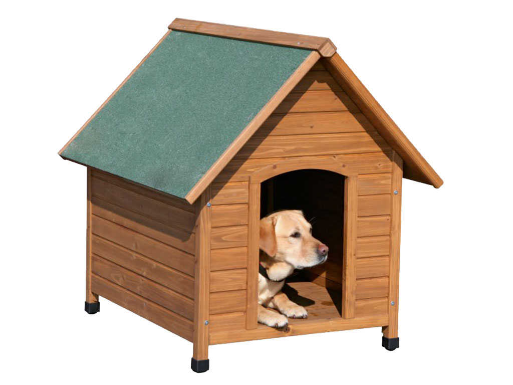 Bouda pro psa dřevěná KERBL 85x73x80 cm