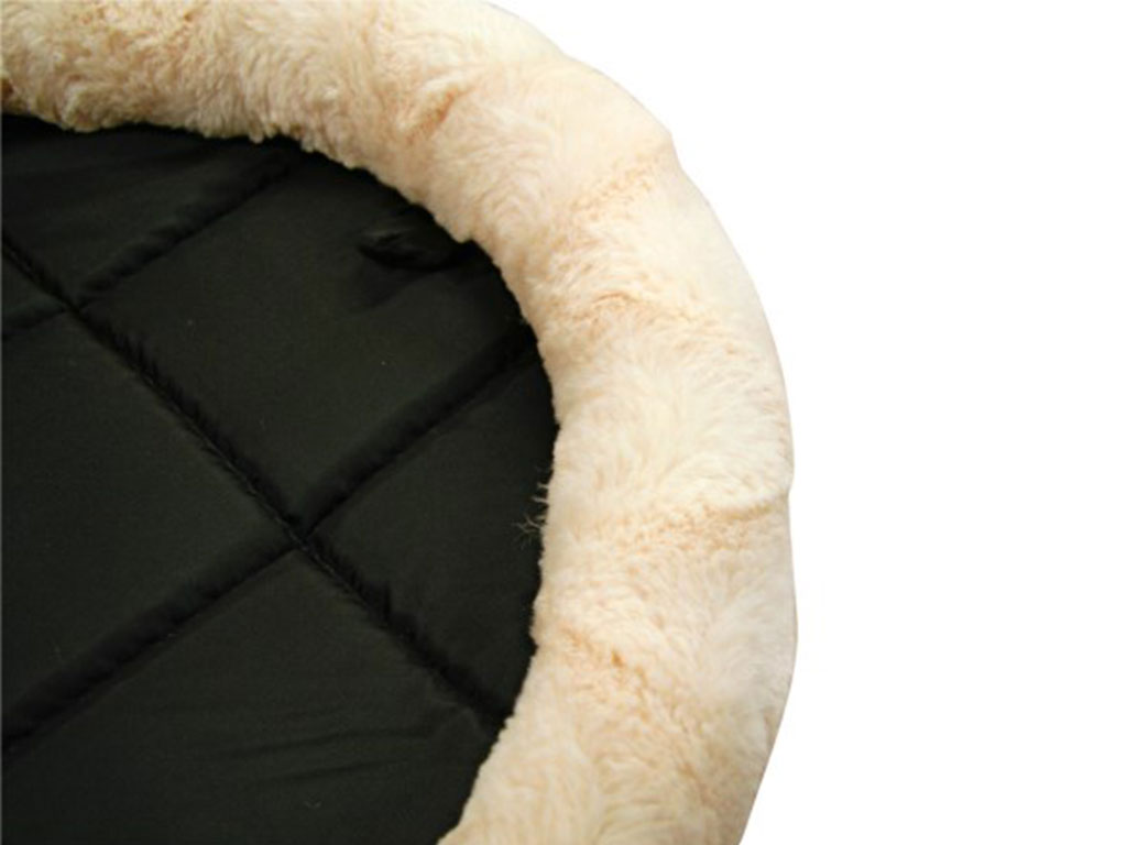 Pelíšek pro psy a kočky oboustranný KERBL 54x45x6 cm, béžový