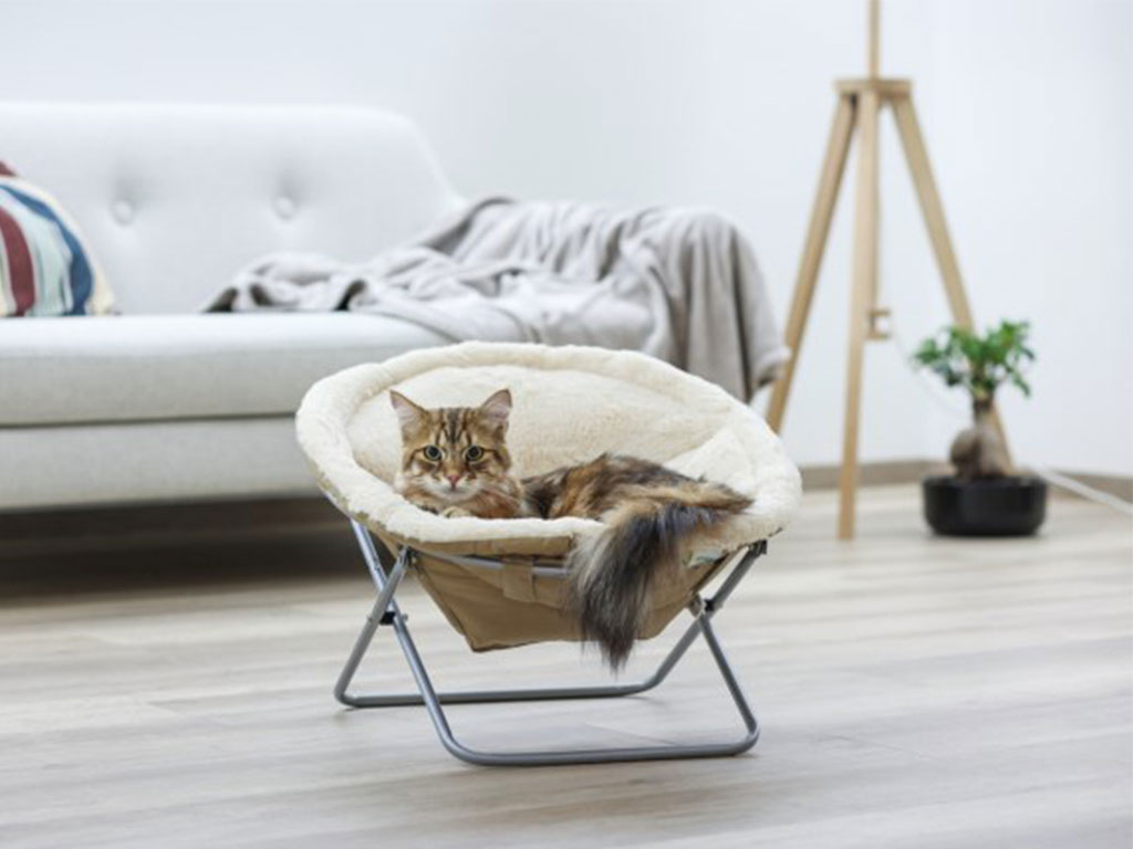 Pelíšek, odpočívadlo pro kočky KERBL ALICE, béžová