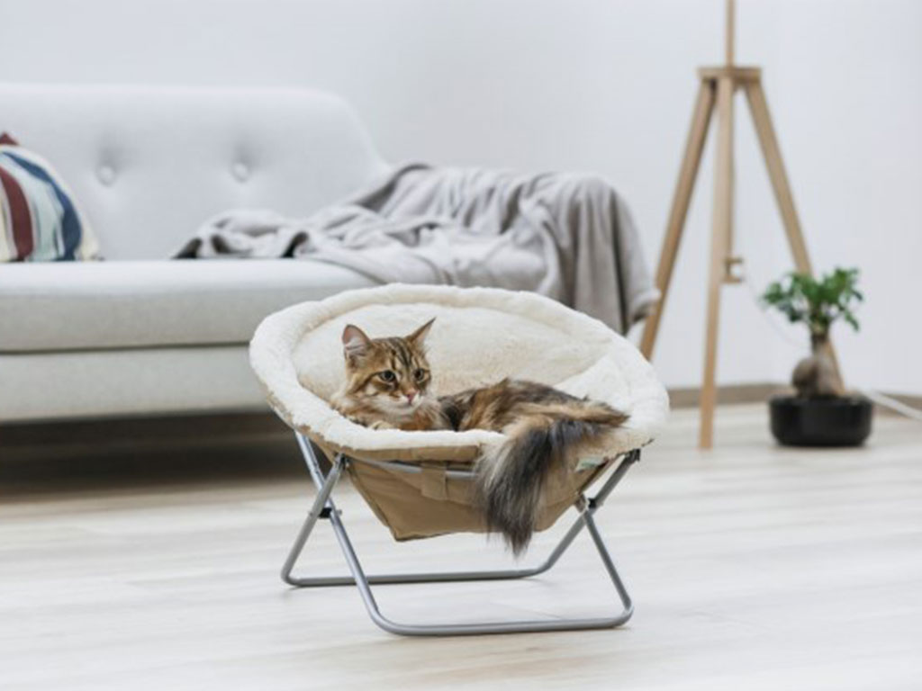 Pelíšek, odpočívadlo pro kočky KERBL ALICE, béžová