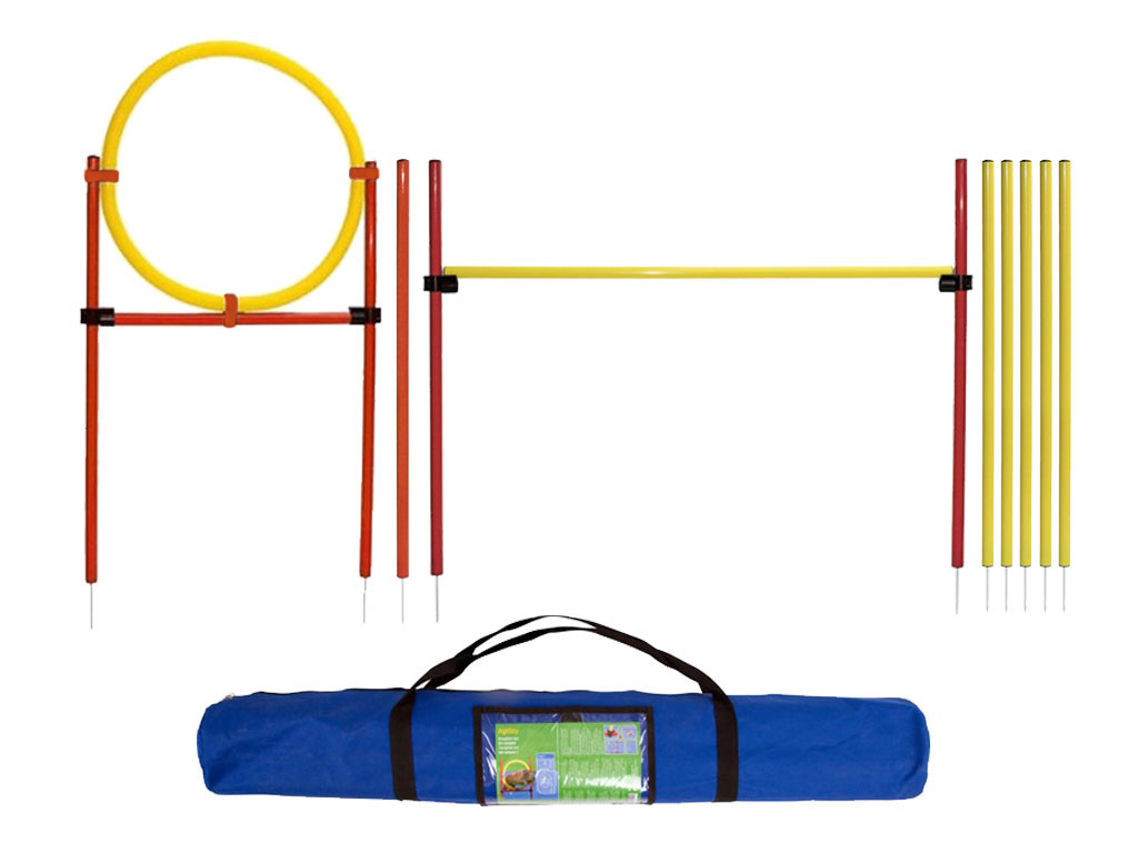Agility překážky pro psy KERBL, set 3 typy