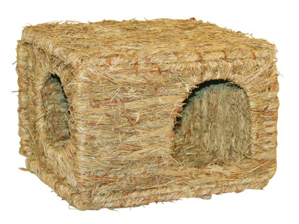 Domek pro králíky z trávy KERBL XL 37x30x28 cm