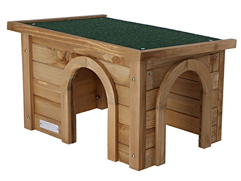Domeček pro králíky a jiné hlodavce KERBL 45x32x27 cm