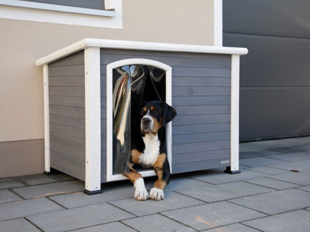 Bouda pro psa dřevěná KERBL KENNY 113x77x81 cm