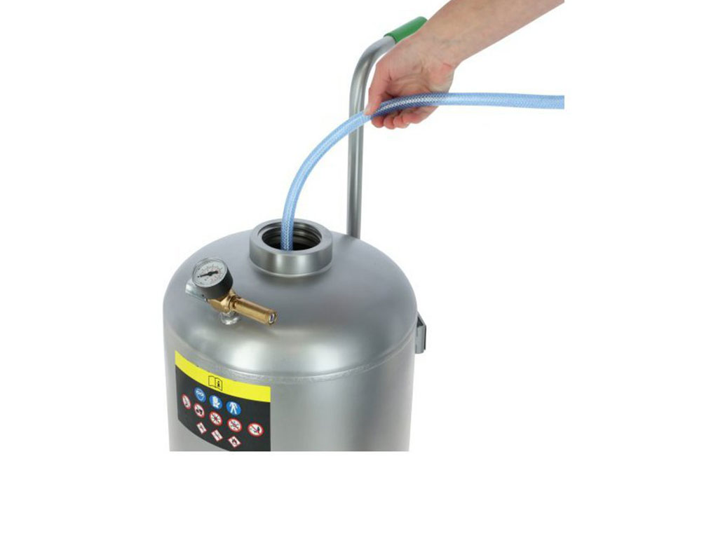 Stříkačka na bílení KERBL, nerez, max 35 l