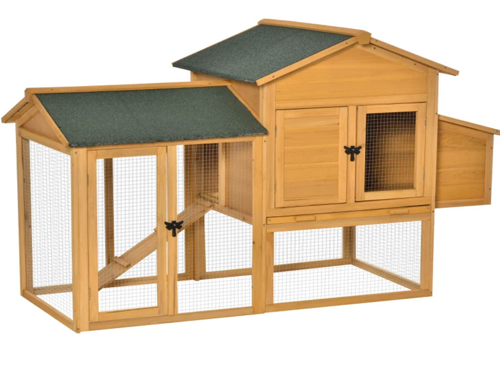 Kurník pro slepice PAWHUT D51-191