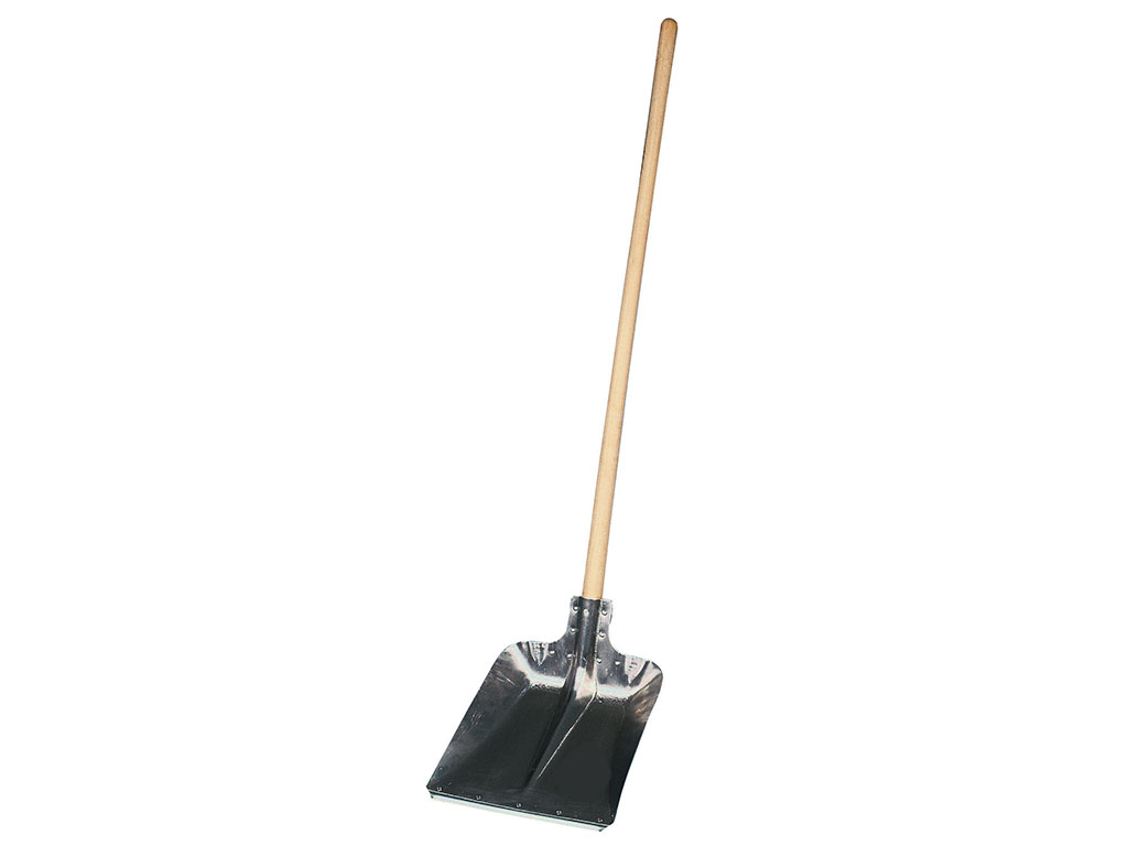 Lopata hliníková s ocelovou hranou, bez násady KERBL 32 cm