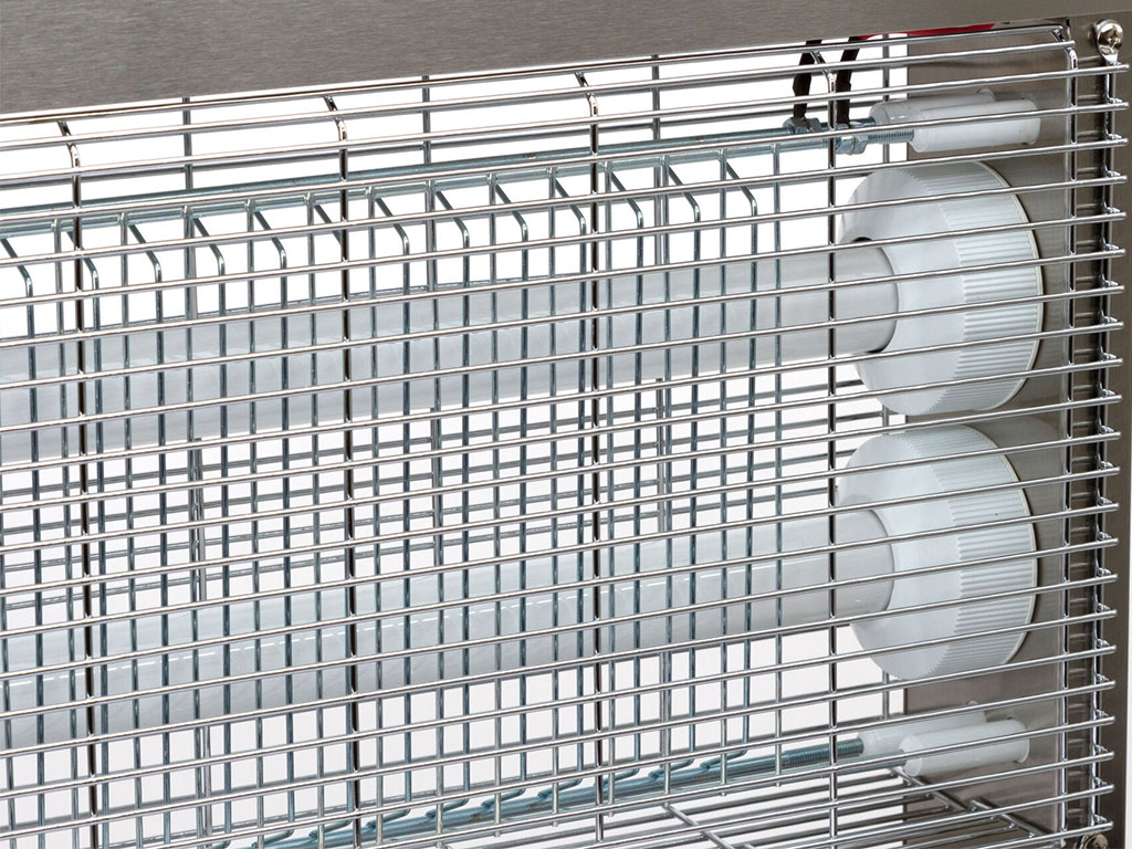 Elektrický lapač hmyzu KERBL 299936 ECOKILL INOX 2040 IPX4 2x18 W