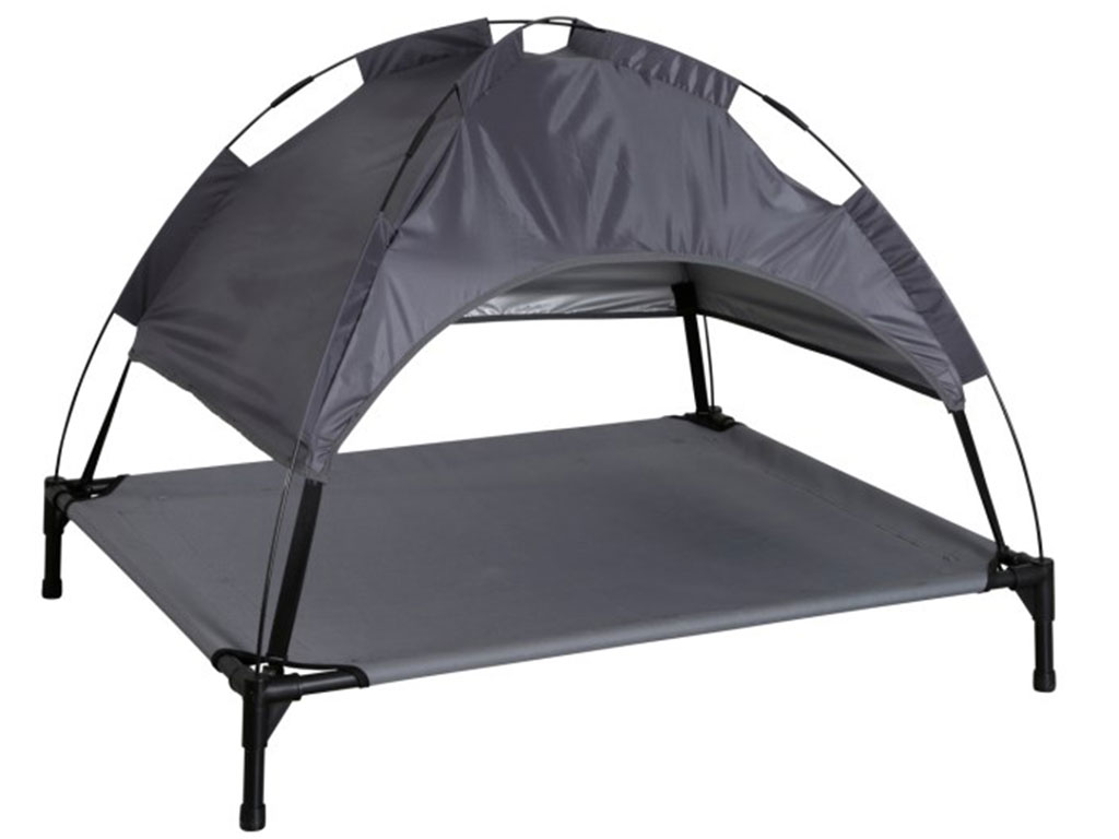 Lehátko pro psa s odnímatelnou stříškou KERBL 80378 VACATION TOP 105x86x75 cm