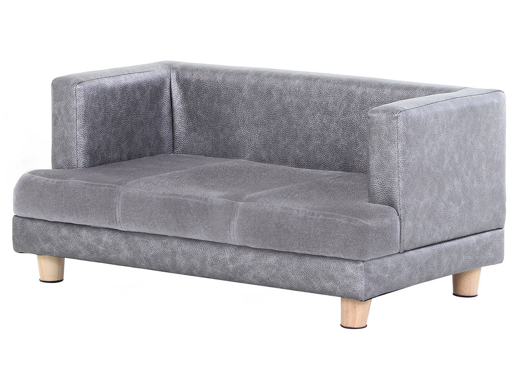 Pohovka pro psy PAWHUT D04-135, šedá, 68x41x32 cm