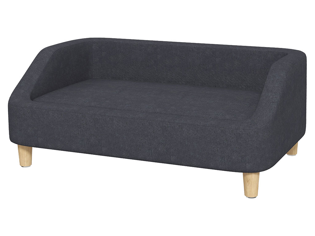 Pohovka pro psy PAWHUT D04-183CG, tmavě šedá, 95x63x39 cm