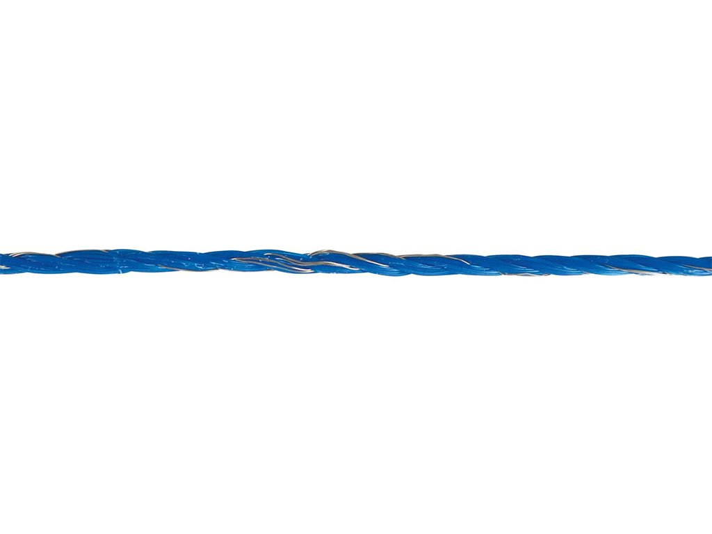 Síť pro elektrický ohradník pro ovce, kozy KERBL 27394 OVINET MAXI 122 cm x 50 m / 2 hroty, bílomodrá