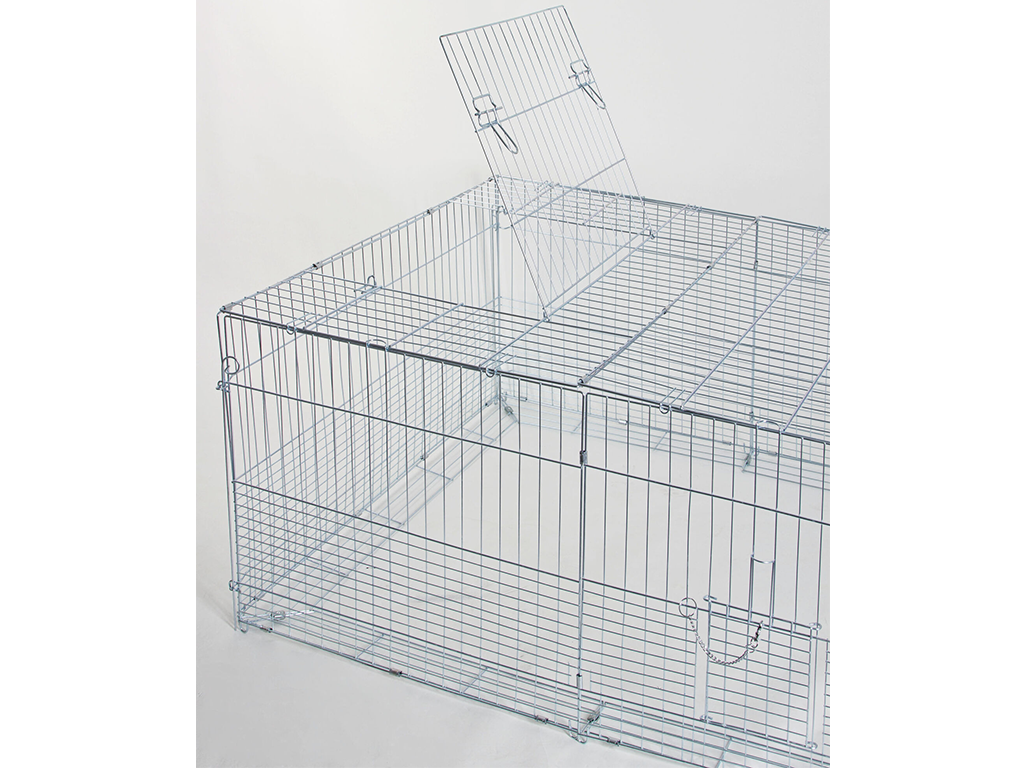 Výběh pro mláďata - králíky, hlodavce a drůbež KERBL 81701, 144x112x60 cm