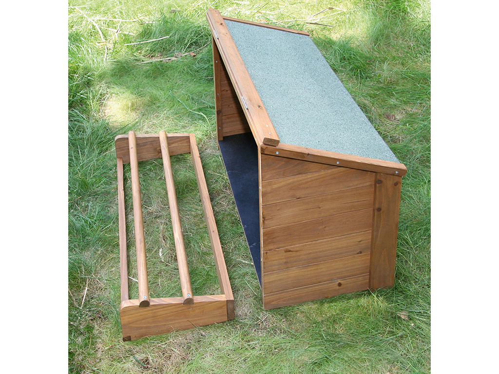 Hřad a kukaň pro drůbež KERBL 82808, 85x37x48 cm