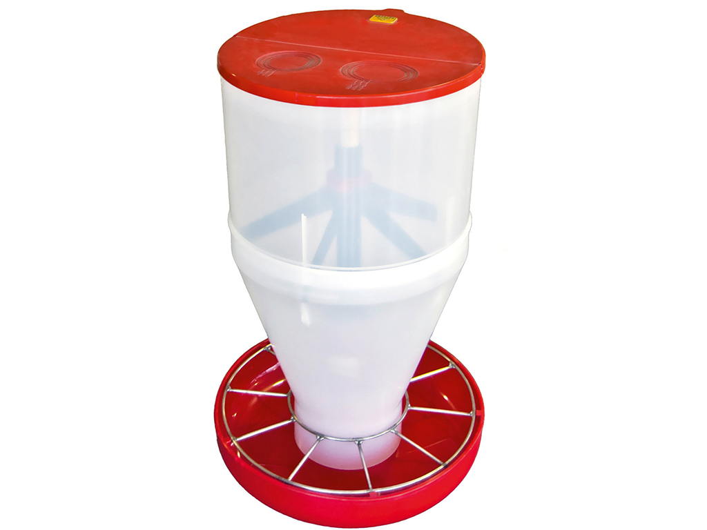 Adaptivní krmítko s násypkou pro selata při odstavu KERBL 221076 MAXI HOPPER PAN