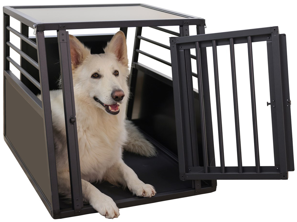 Přepravní box, klec pro psa do auta KERBL 80046, 77x55x50cm