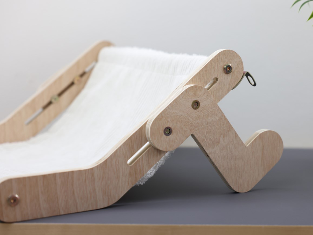 Lehátko, houpačka pro kočky KERBL 80912 NAP, 49,5x43cm, bílá
