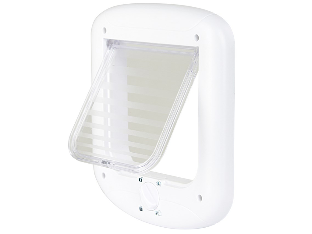 Dvířka pro kočky KERBL 81685 4WAY, 4-cestná, bílá