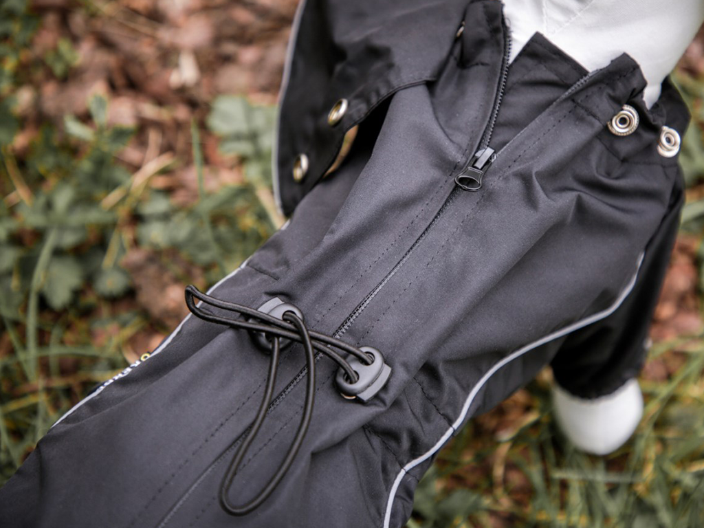 Pláštěnka pro psy KERBL 81377 MANCHESTER, velikost S, černá