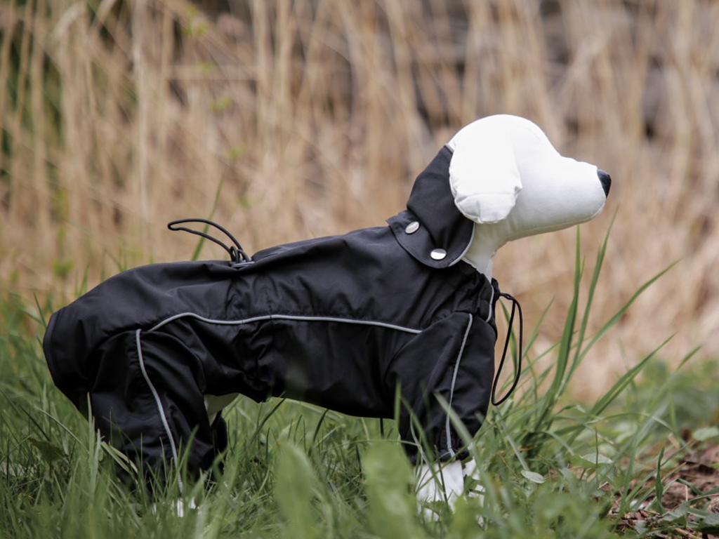 Pláštěnka pro psy KERBL 81378 MANCHESTER, velikost M, černá