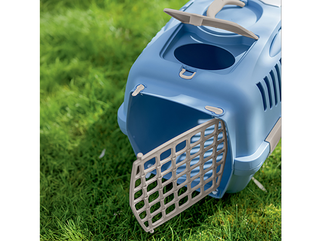 Přepravka pro psy a kočky STEFANPLAST GULLIVER 1, 48x32x31cm, modrá