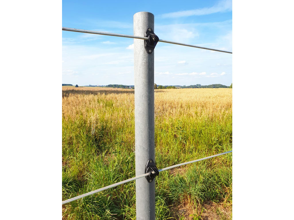 Kůl z recyklovaného plastu KERBL 44460 130cm, Ø4,5cm