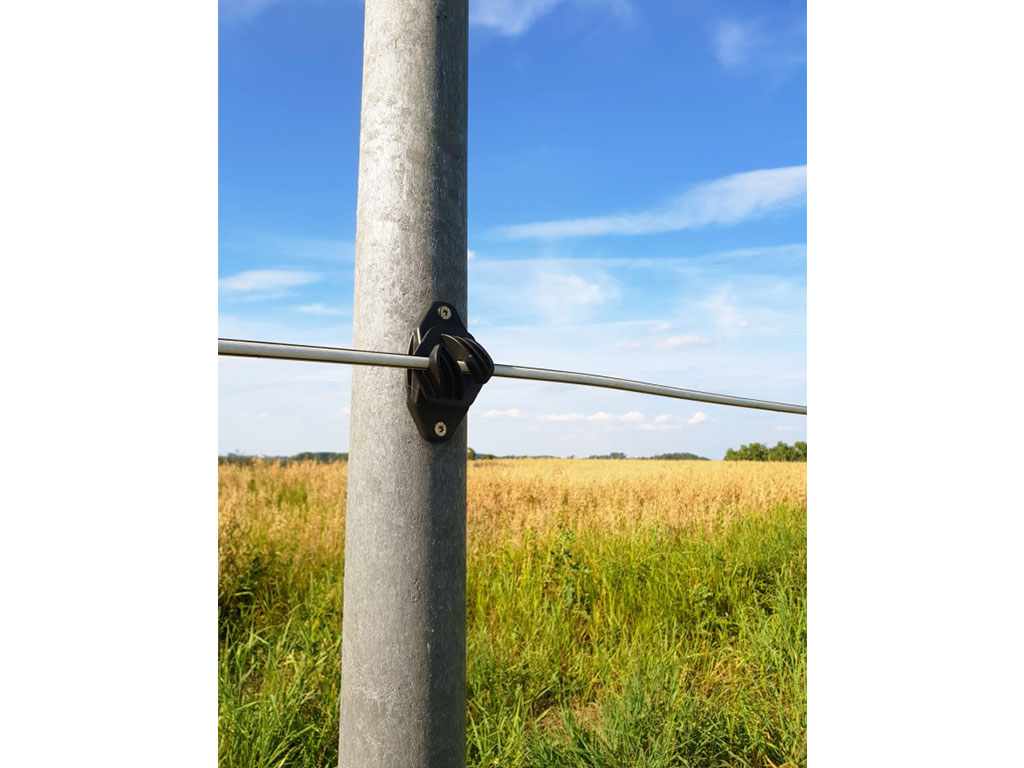 Kůl z recyklovaného plastu KERBL 44460 130cm, Ø4,5cm