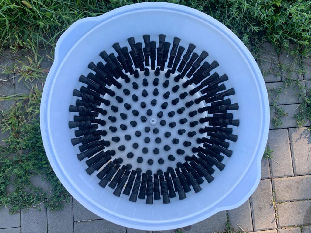 Bubnová škubačka drůbeže na křepelky CIMUKA YL-PL01-Q