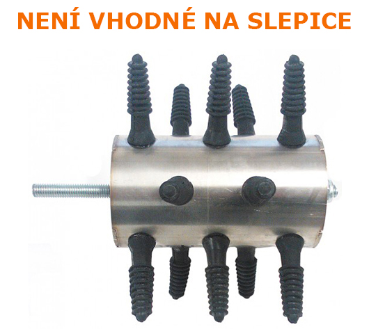 Škubačka drůbeže na vrtačku SPIUMATRICE DIT RU06