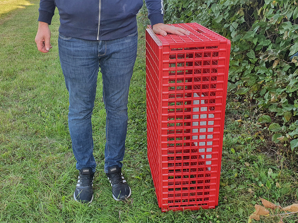 Přepravní box na živou drůbež CRATE MOD B1 - 95,5x57x32,5cm