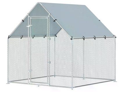 vybeh pro drubez pawhut 2x2x2m 1