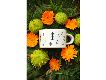 Hrneček makronka - Les