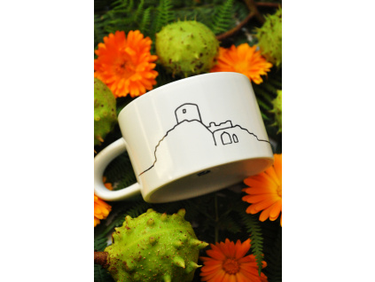 Hrnek makronka - Zřícenina Valdek