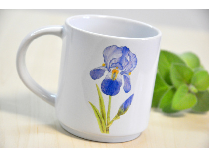 Hrnek na kávu - Kosatec sibiřský