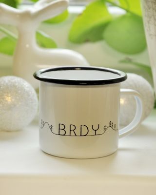 Brdy + plecháček = hrnek, který s vámi může vyrazit na výlety. Nebo vám může dělat společnost doma, v dílně, v zahradním...