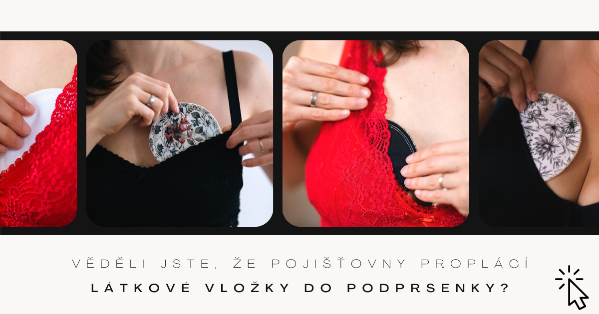 Pojištovny proplácí látkové vložky do podprsenky