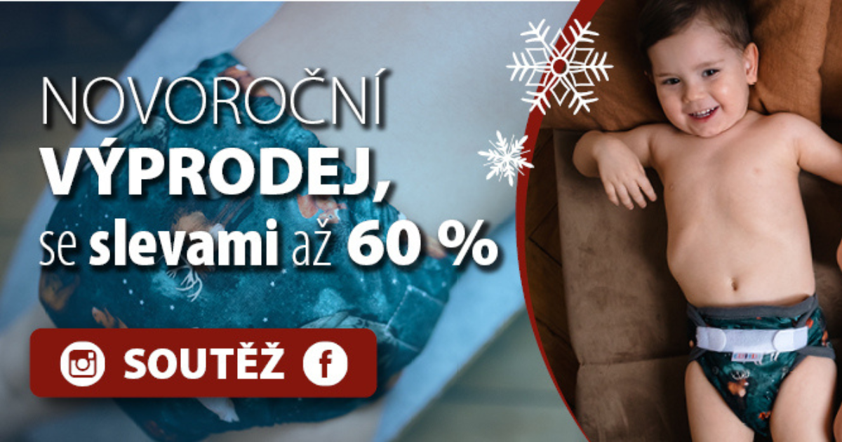 Novoroční výprodej se slevami až 60 %!!!