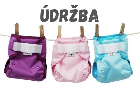 Údržba moderních látkových plen