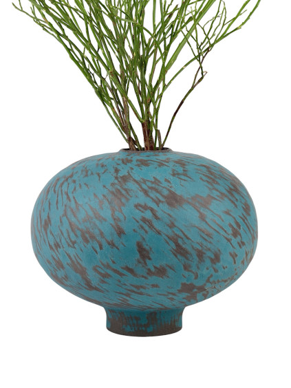 Váza Sakura tyrkysová