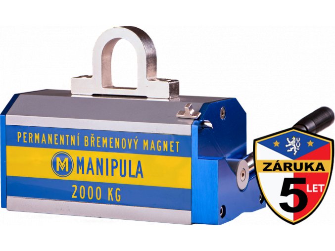 Permanentni Bremenovy magnet manipula nosnost 2000kg