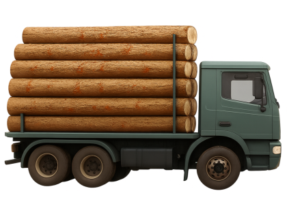 Lieferung mit LKW