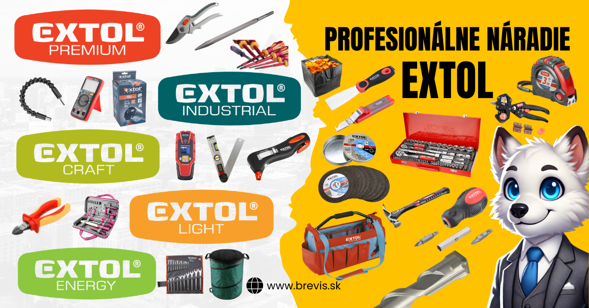 Extol: Váš spoľahlivý partner vo svete náradia od našich susedov s Českej republiky